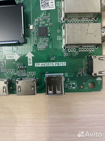Материнская плата телевизора dexp f43f800c/g