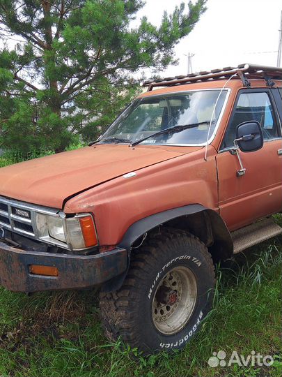 Toyota Hilux Surf 2.5 МТ, 1987, 200 000 км