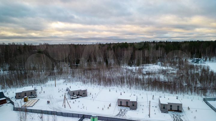 Коттедж 67 м² на участке 9 сот.