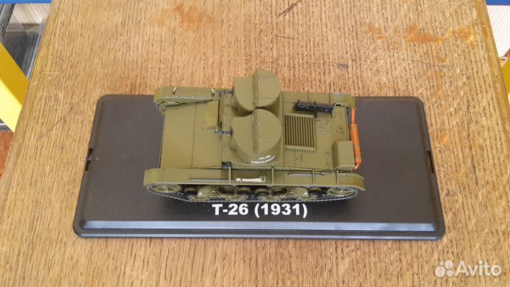 Танк Т. 26 1931 г СССР Масштаб 1:43 modimio SSM IX