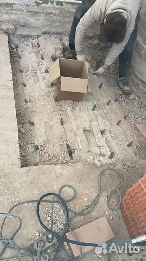 Иньектирование, камнеукрепление