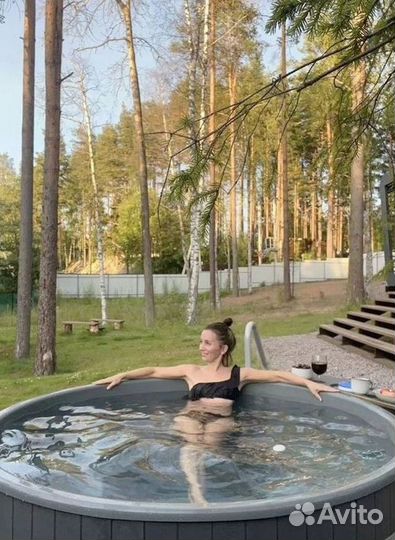 Банный чан купель с подогревом Ирий Комфорт