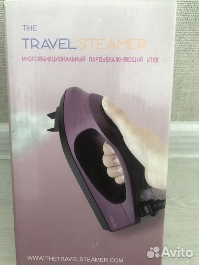 Пароувлажняющий дорожный утюг