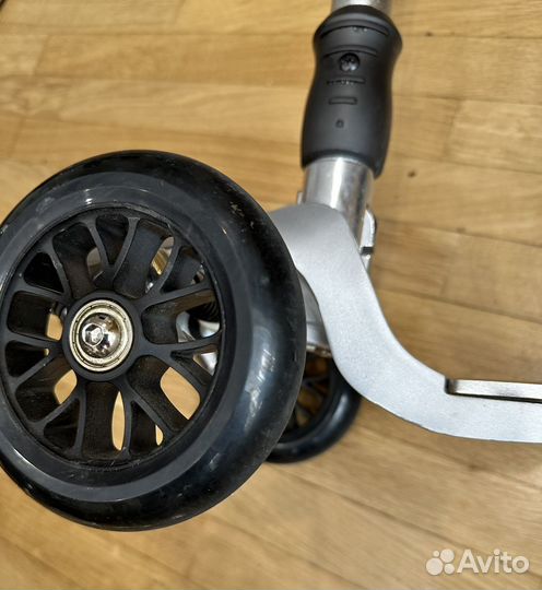 Самокат micro kickboard compact silver