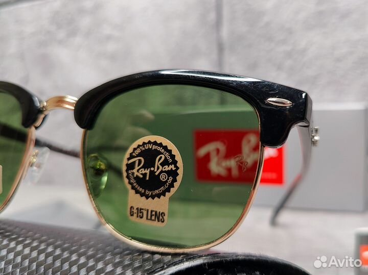 Солнцезащитные очки Ray Ban Стекло