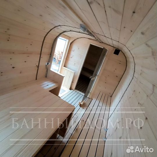 Готовая Баня Квадро-Бочка