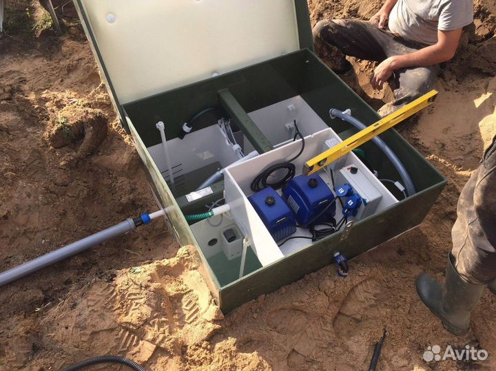 Септик для дома и дачи. Установка под ключ