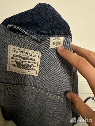 Куртка Levis оригинал из конопли