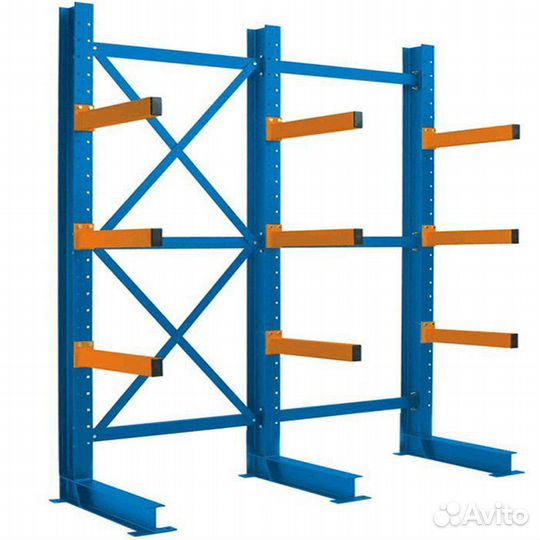 Стеллаж фронтальный (паллетный), консольный и др