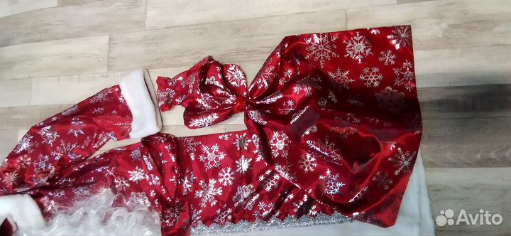 Прокат костюм деда Мороза