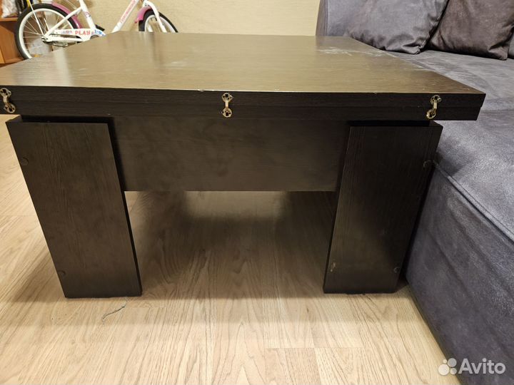 Стол трансформер кофейный