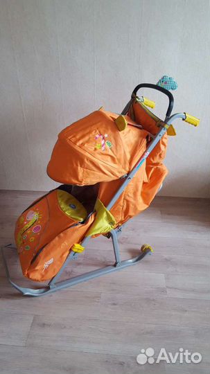 Санки коляска ника