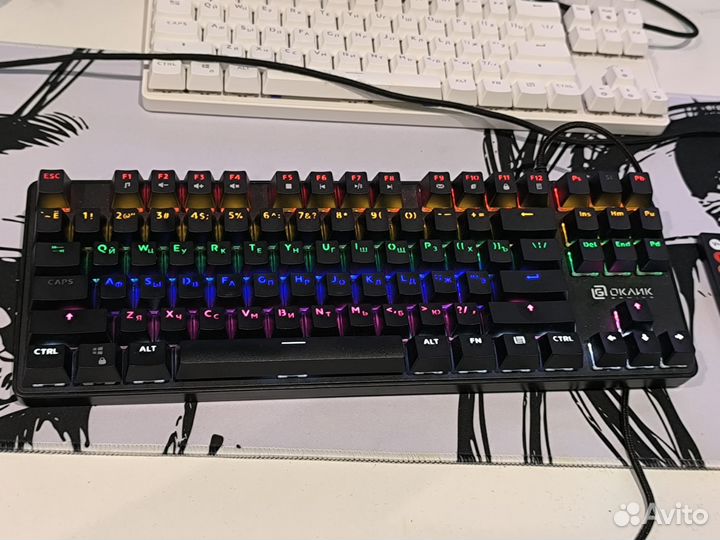 Игровая мембранная клавиатура с подсветкой