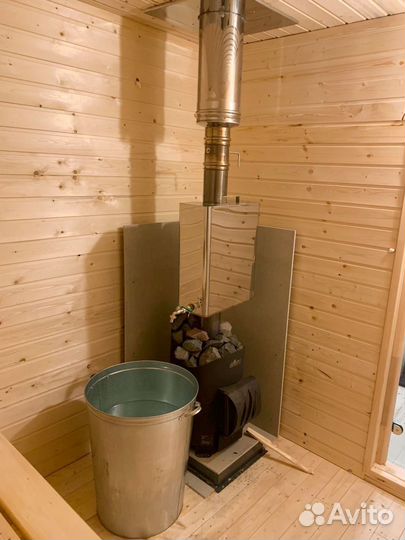 Каркасная баня 2 на 4, оборудованная прд ключ