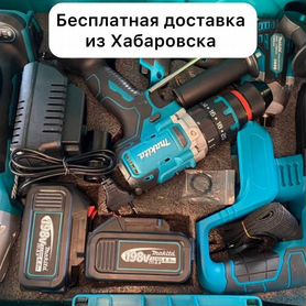 Набор аккумуляторного инструмента Makita 4в1 (Арт