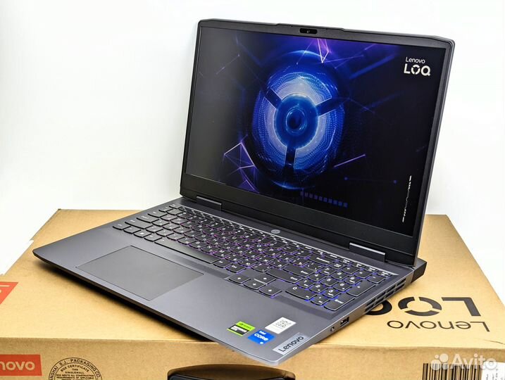 Игровой Lenovo LOQ I5-12450H/RTX3050(6GB) NEW