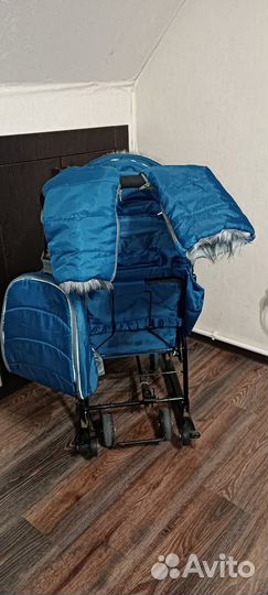 Санки коляска ника 7 5s бу