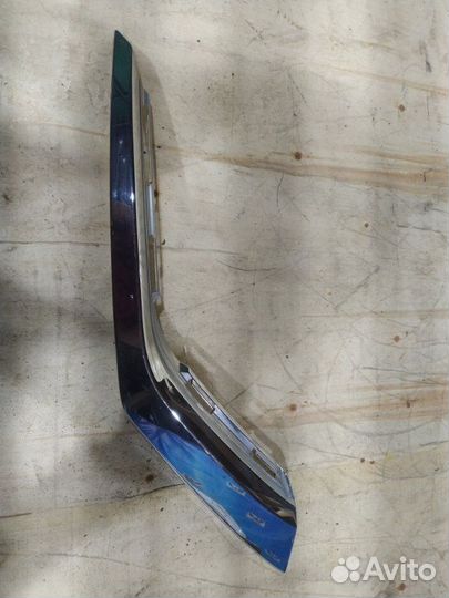 Накладка бампера передняя правая Mitsubishi