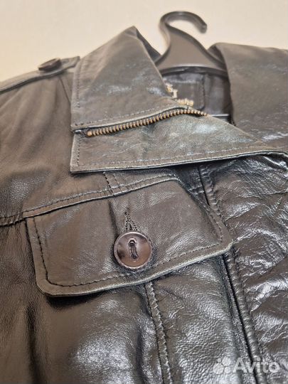 Куртка кожаная женская 48 50 размер