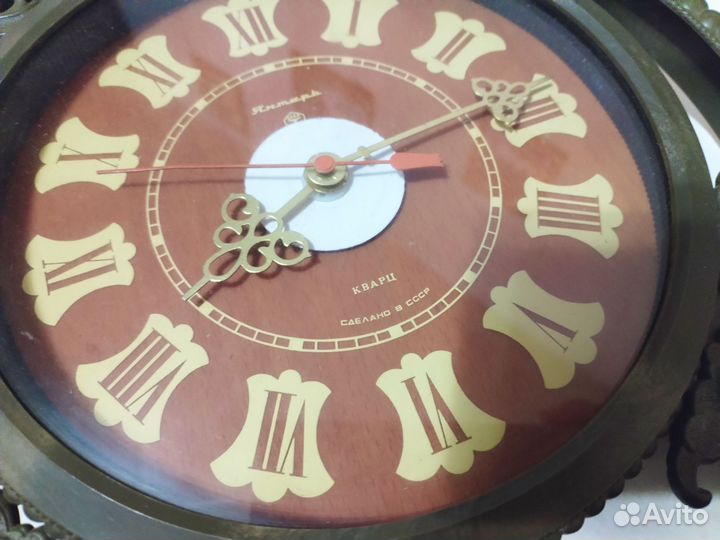 Старинные настенные часы СССР