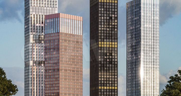 2-к. квартира, 62,8 м², 31/54 эт.