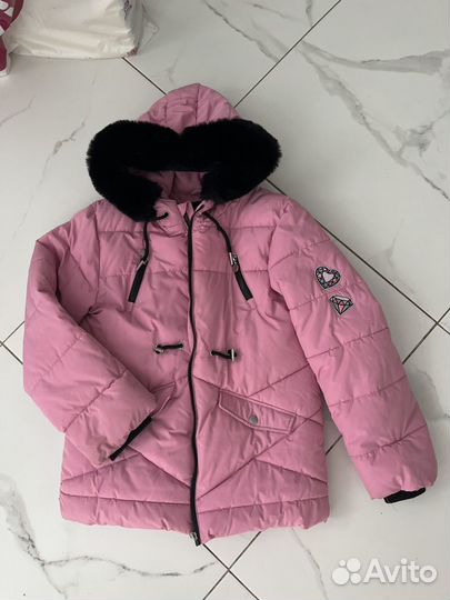 Куртка зимние для девочки 146