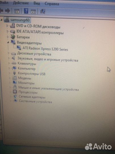 Ноутбук samsung r60 plus