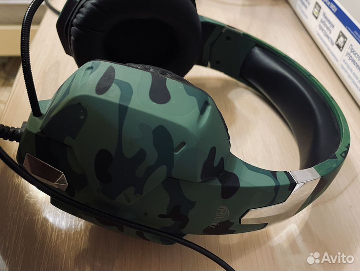 Ritmix RH-566M игровые наушники, +микро