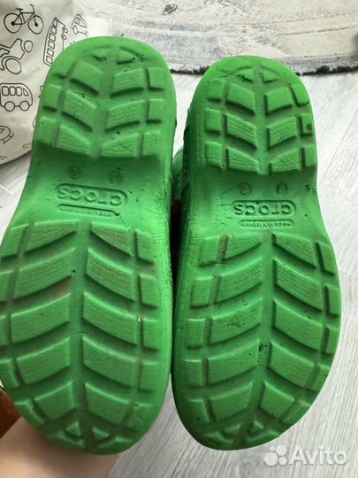 Резиновые сапоги crocs