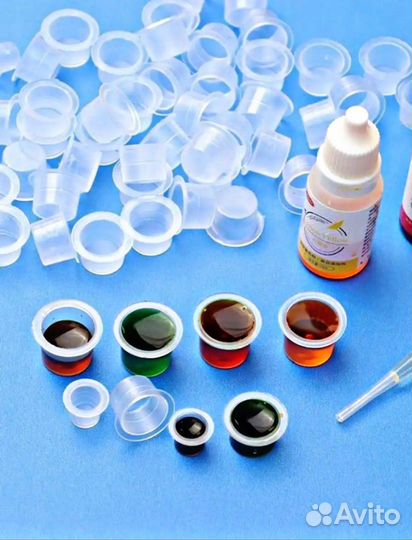 Колпочки для тату красок