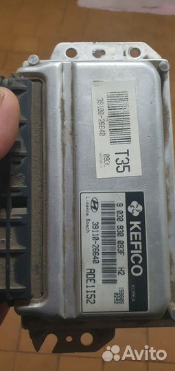 Hyundai акцент эбу