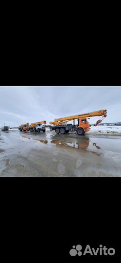 Аренда и услуги автокрана-вездехода, 25 т, 31 м