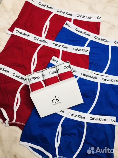 Набор мужские трусов Calvin Klein с подарком