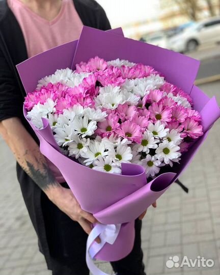 Букет хризантем / Цветы с доставкой