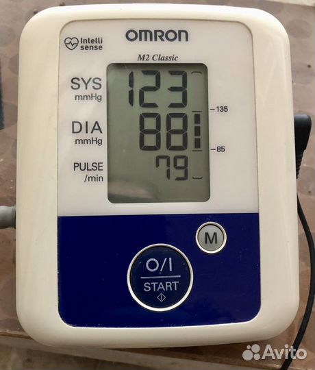 Тонометр автоматический Omron M2 Classic