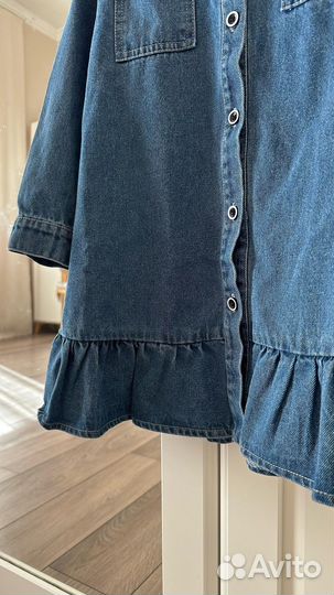 Джинсовое платье для девочки