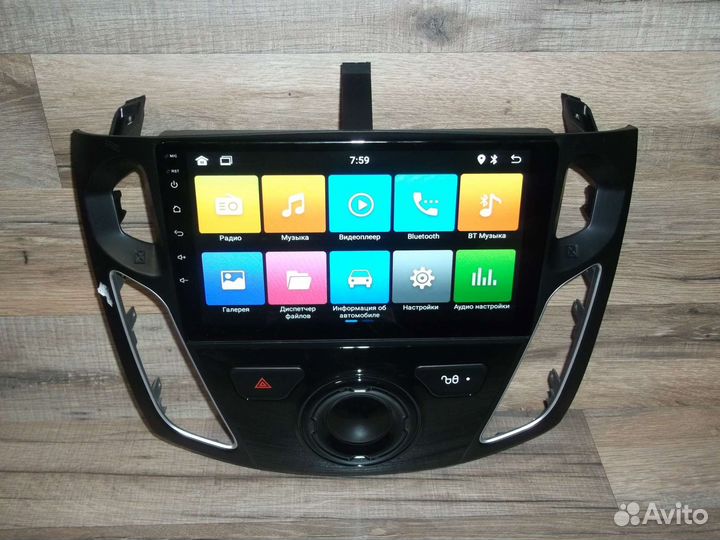 Магнитола Ford Focus 3 Android GPS WiFi Bluetooth
