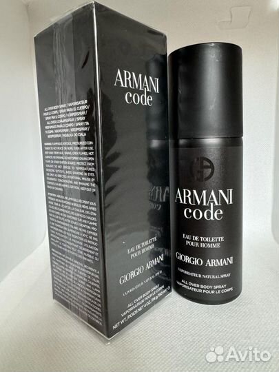 Дезодорант мужской armani code