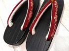 Яаонская обувь Гета, деревянные сандалии