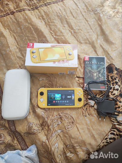 Nintendo switch lite с играми