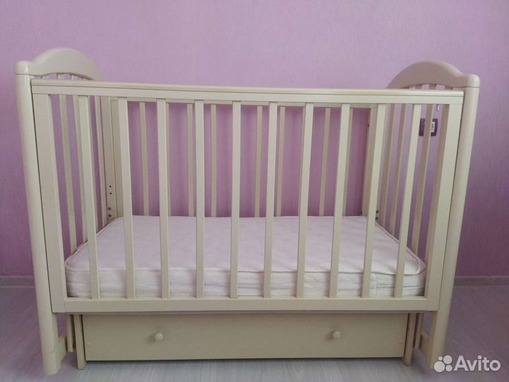 Кроватка детская + матрас
