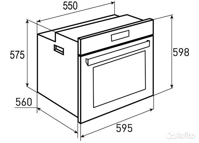 Духовой шкаф Zigmund & Shtain EN 107.611 A Новый