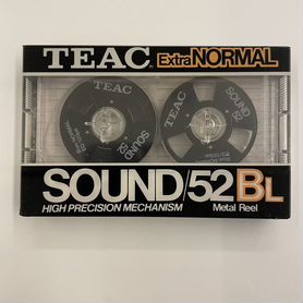 Аудиокассета teac Sound 52 Bl. 1984 год