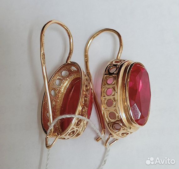 Золотые серьги