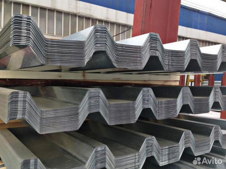 Профилированный лист металлопрофиль бесцветный и д