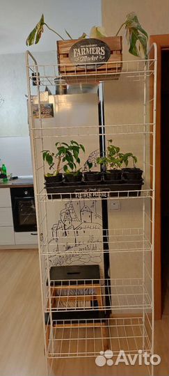 Стеллаж разборный металлический