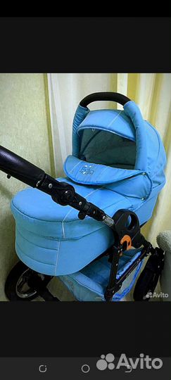 Коляска 3 в 1 в хорошем состоянии после химчистки
