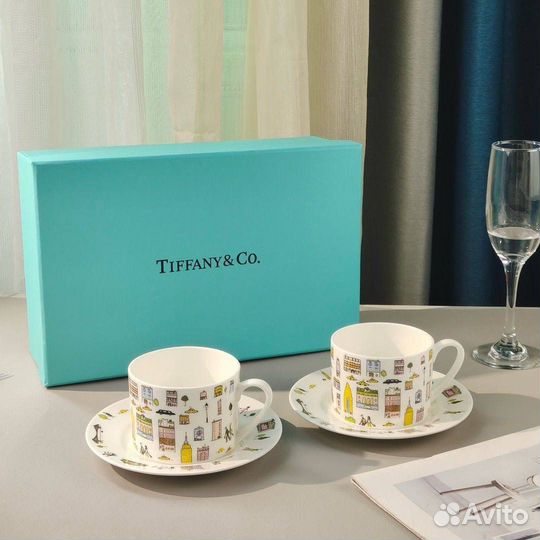 Фарфоровая посуда tiffany & CO