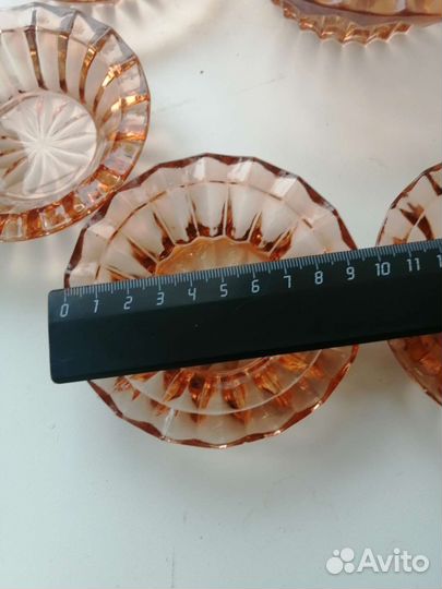 Набор из 6 розеток и конфетницы