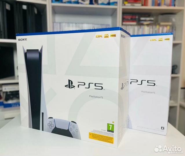 Новая Sony Playstation 5 + гарантия год + игры